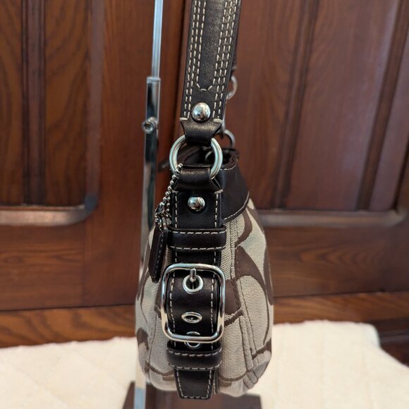 Coach Zoe Mini Signature Shoulder Bag F41856 - Picture 5 of 11